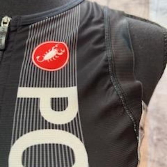 Castelli Triathlon Top Black & Gray Size Small - Picture 2 of 12